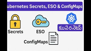 10. Kubernetes Secrets, ESO & ConfigMaps | Secure App Configurations (Telugu)