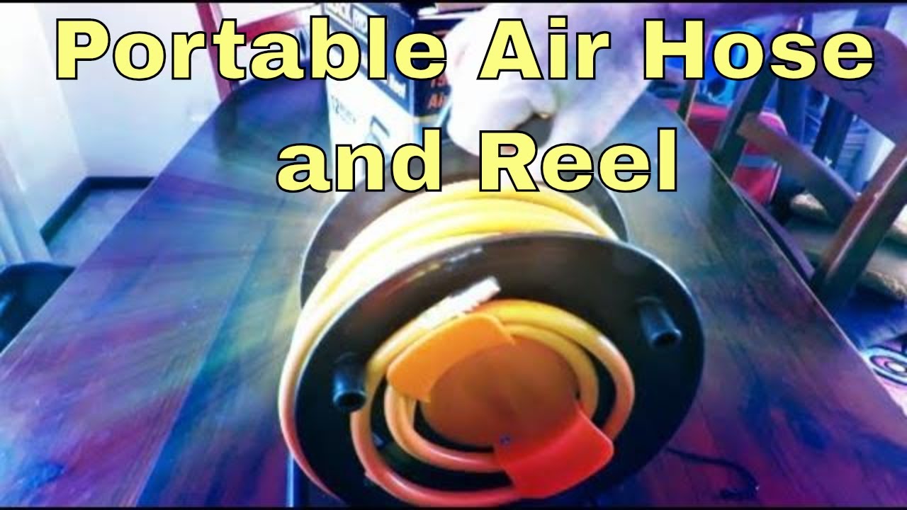 🛠️ Review BlackRidge 15 metre Portable Air Hose and Reel YouTube
