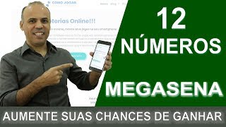 How to play Mega-Sena with 12 numbers in a smart and economical way. screenshot 2