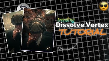 Master the Trending Dissolve Vortex Effect | After Effects Editing Tutorial | In Easy Way