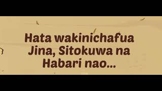SINA HABARI NAO -Sanny Gboy ft Japheth zabron (official lyrics video) #music #gospelmusic