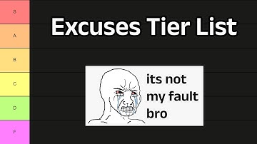 Best Excuses For Being Low Elo