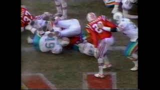 1992  Dolphins at Patriots  Week 17