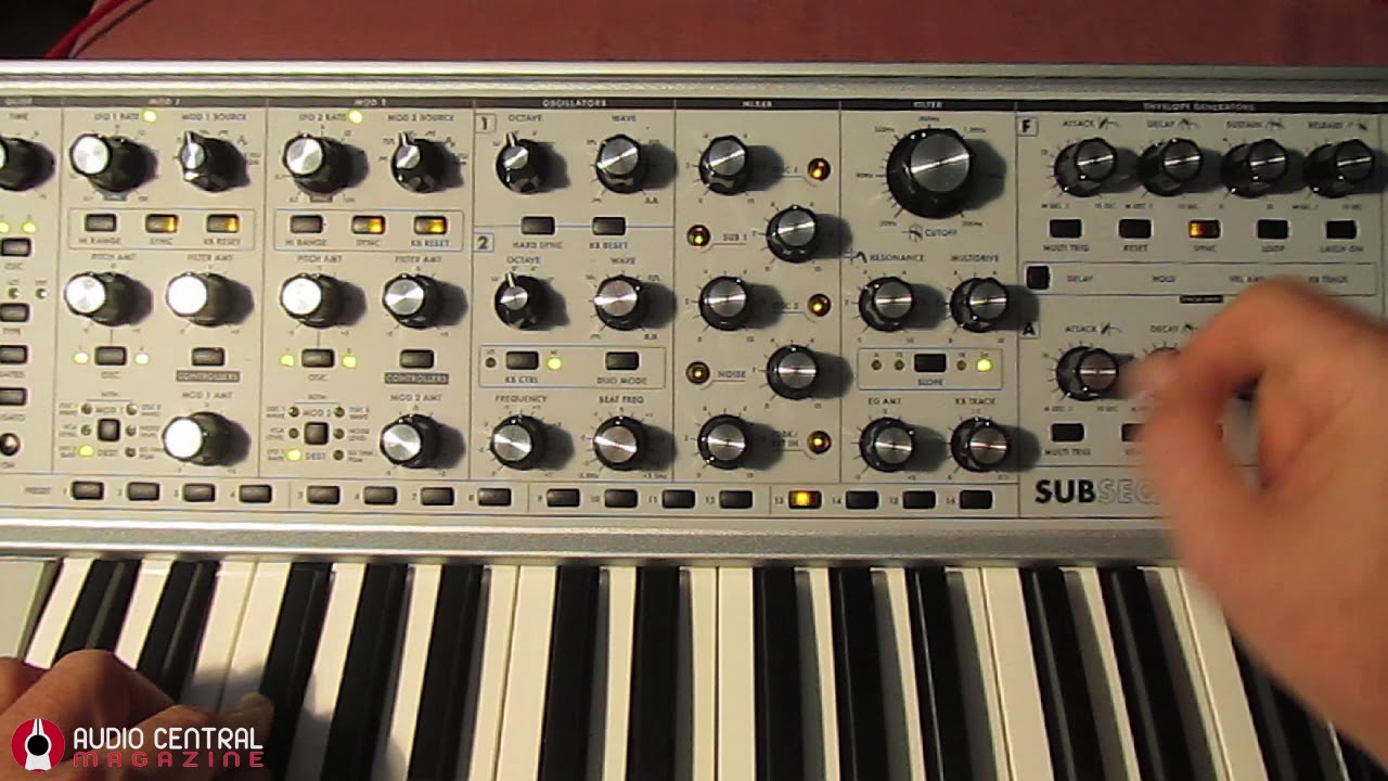Moog Subsequent 37 CV Eg Sync & Mod 1:2