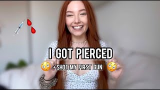 Information I GOT PIERCED! 💉🩸 & SHOT MY FIRST GUN 😳 News