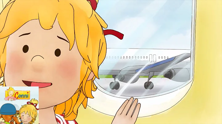 Connis first plane journey - Conni