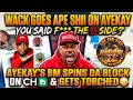 WACK CRASHES OUT ON AYEKAY FOR ALLEGEDLY SAYING F THE 💯SIDE &amp; HIS BM SPINS BACK ON CH &amp; IT GOES UP😳