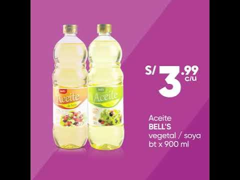 Aceite Vegetal BELL'S Botella 900ml