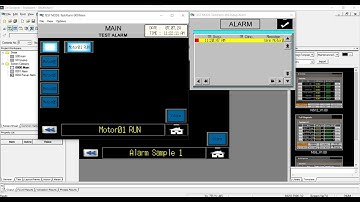EP.16 การสร้าง Event and Alarm(Pup-up, History, Message) ของ Touch Screen Omron ด้วย CX-DESIGNER