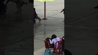 Playful Street Dog Joins School Dance Performance
