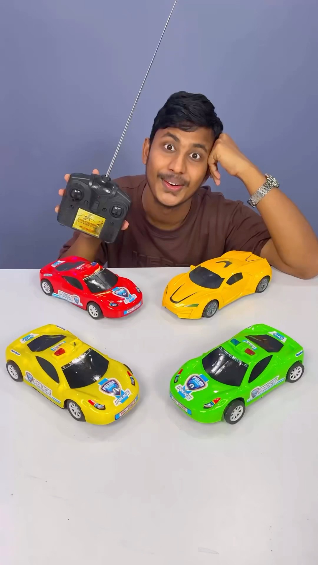 Non RC Car VS Remote Control car test