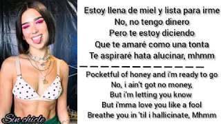 Dua Lipa Hallucionate Letra Español Y Ingles Sin Chicle