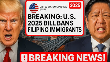 U.S. Immigration Law 2025: Filipino Immigrants BANNED Under New Bill