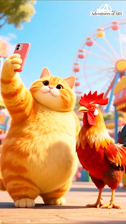 Video kucing animasi AI #petlover #ayam #ayam betina #burung #animasi3dan