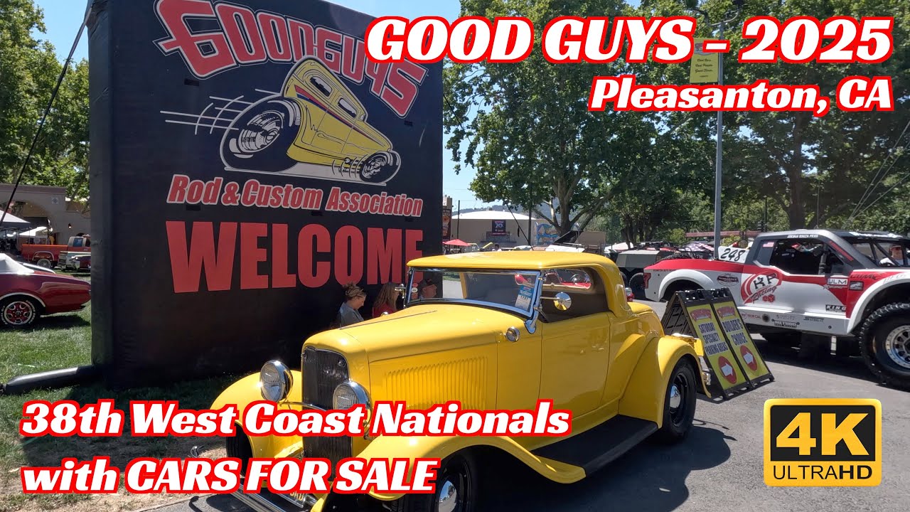 🔥GOODGUYS 2025 38TH WEST COAST NATIONALS | TRI-FIVES | PLEASANTON, CA.🔥 Hot Rod Classic Car Show