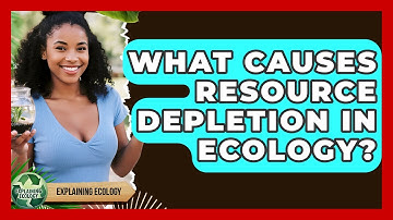 What Causes Resource Depletion In Ecology? - Explaining Ecology