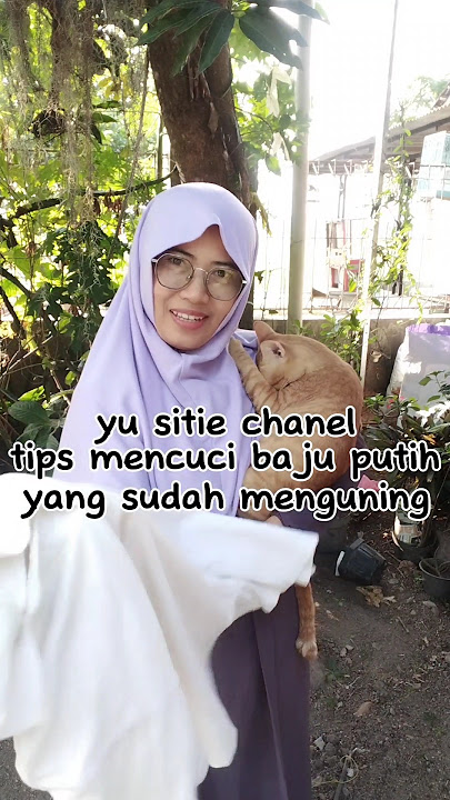 tips mencuci baju putih yang menguning jadi putih bersih #tipsalayusitie  #tipsandtricks  #bajuputih
