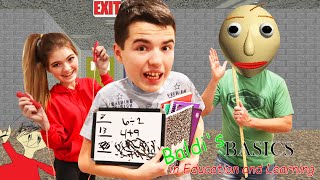 Baldi's Basics In Education And Learning Homeschool In Real Life! screenshot 5
