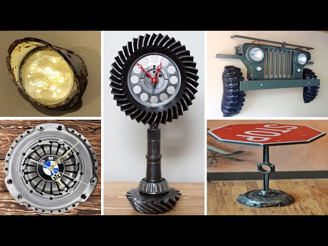 10 Imaginative Ways To Repurpose Old Car Parts Into Amazing Home Décor -  DIY & Crafts