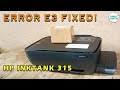ERROR E3 Fixed! HP InkTank 315 Replaced Parts | PinoyTechs (Tagalog)
