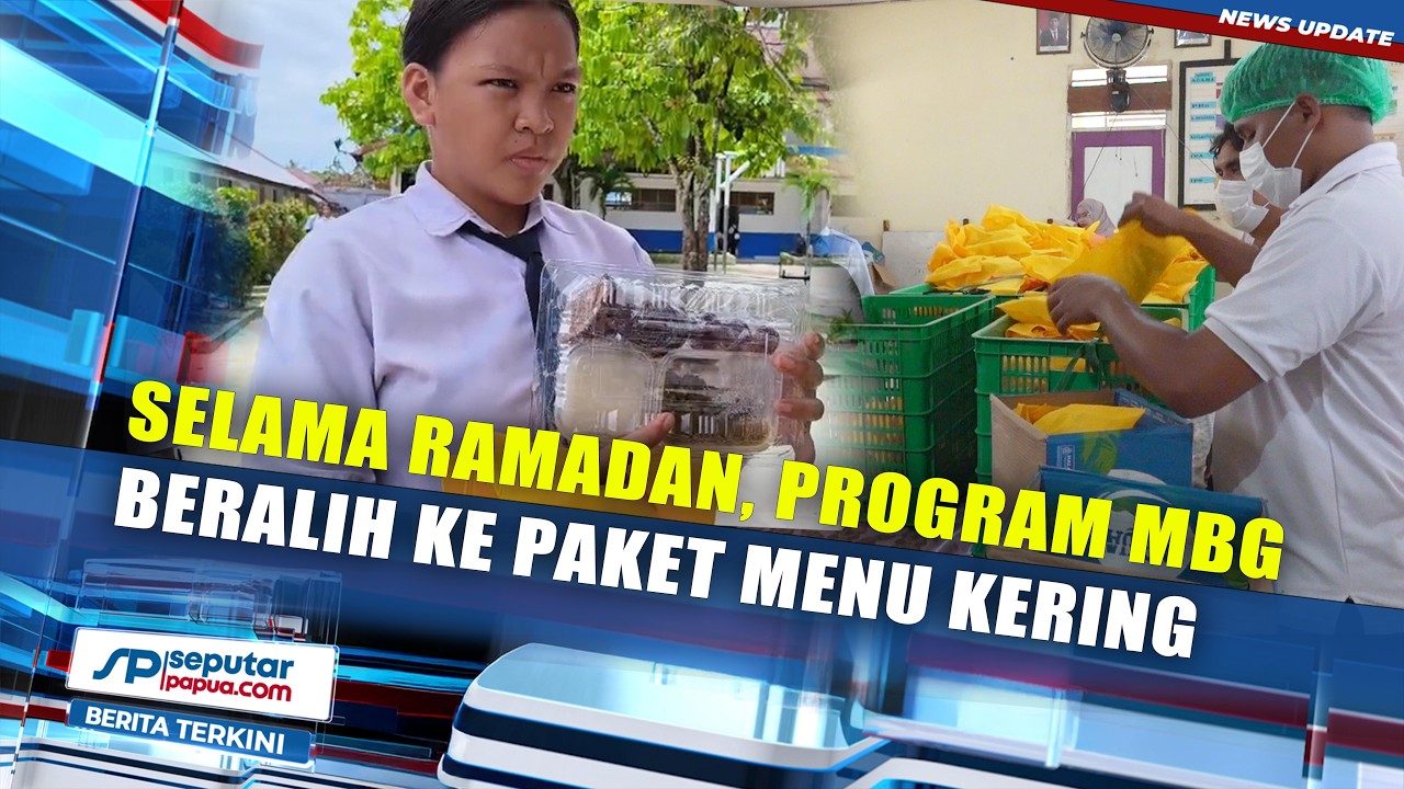 Selama Ramadan, Program MBG di Timika Beralih ke Paket Menu Kering untuk Dibawa Pulang