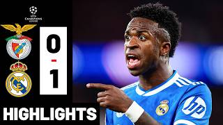 Benfica Vs Real Madrid 0-1 Highlights All Goals Champions League 2526