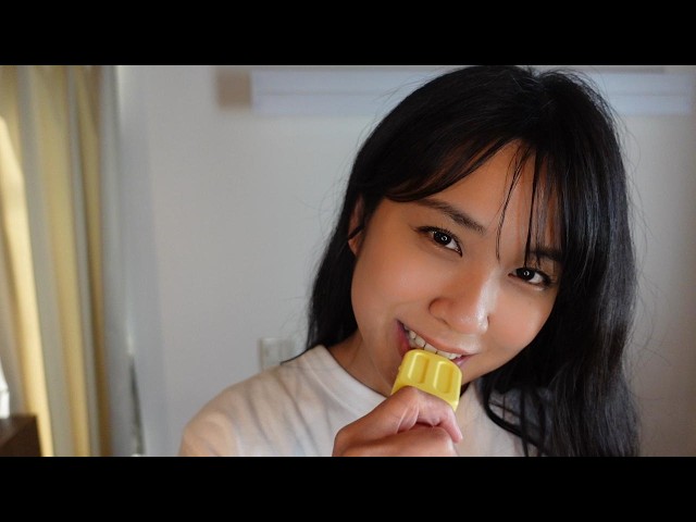 【ASMR】これ本物じゃないって気づいた？🤭フェイクフード咀嚼音 / 声ありver.