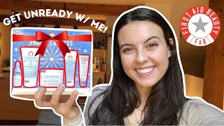 Reviewing the First Aid Beauty Holiday Kit ft. SkinStore | Vlogmas Day 4