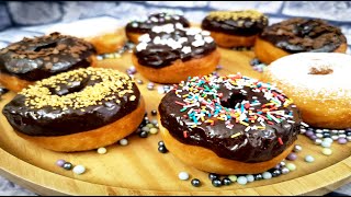 تحضير الدونات بعجينة هشة واطيب من الجاهز، Donuts easy to make and delicious taste with Atyab Food