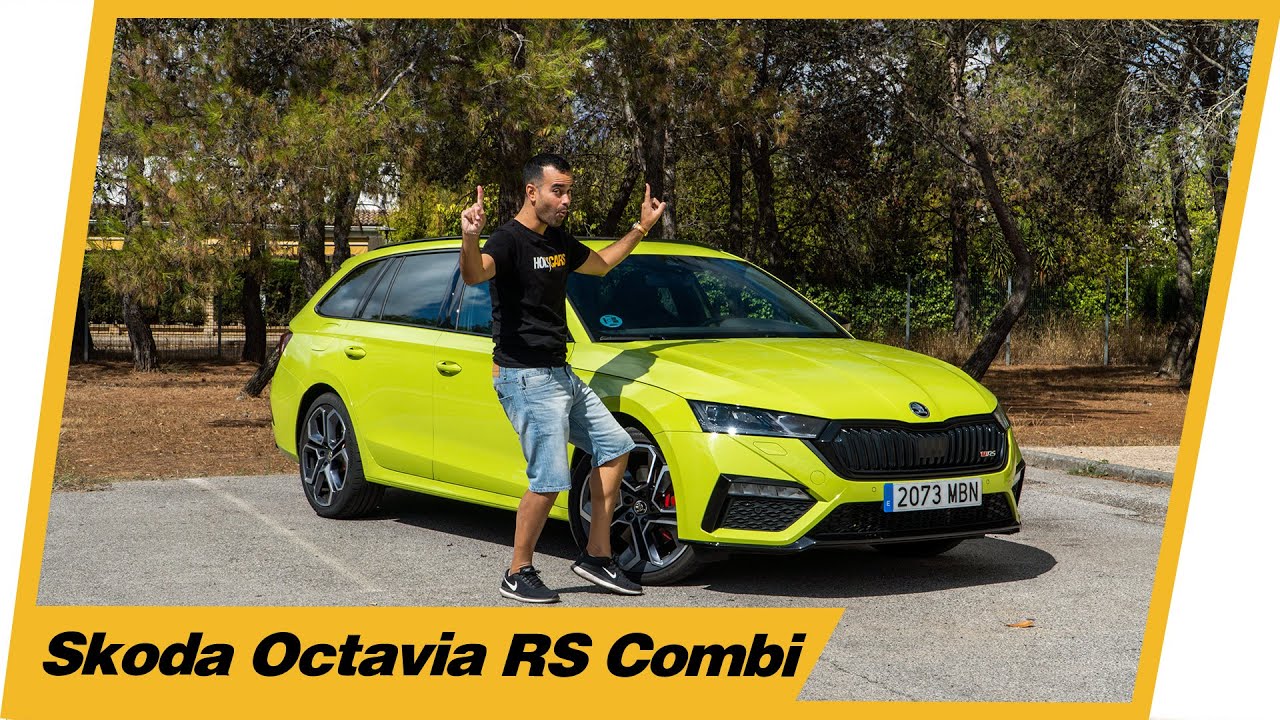 Familiar, gasolina y 245 CV 🔝✅️ Skoda Octavia RS Combi 2023 - Prueba en español | HolyCars TV
