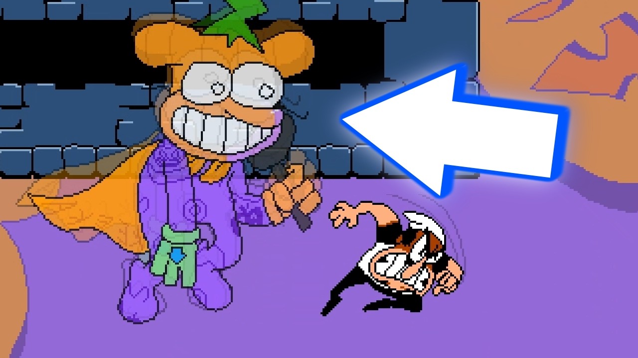 Can Peppino SURVIVE The Noise’s Chase?! 👻 Treeky Treat 👻 Pizza Tower Mods