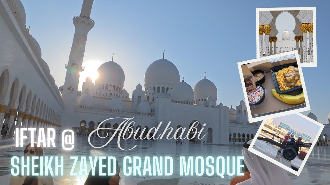 Iftar at Sheikh Zayed Grand Mosque | 2025 | 4k | Abudhabi | Tourist Attraction | Ramadan Kareem