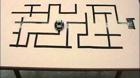 Pololu 3pi maze solver