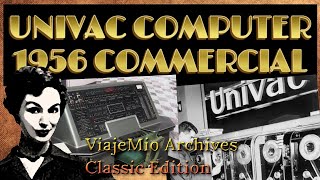 UNIVAC COMPUTER | 1956 COMMERCIAL ADVERTISEMENT | BLAST FROM THE PAST