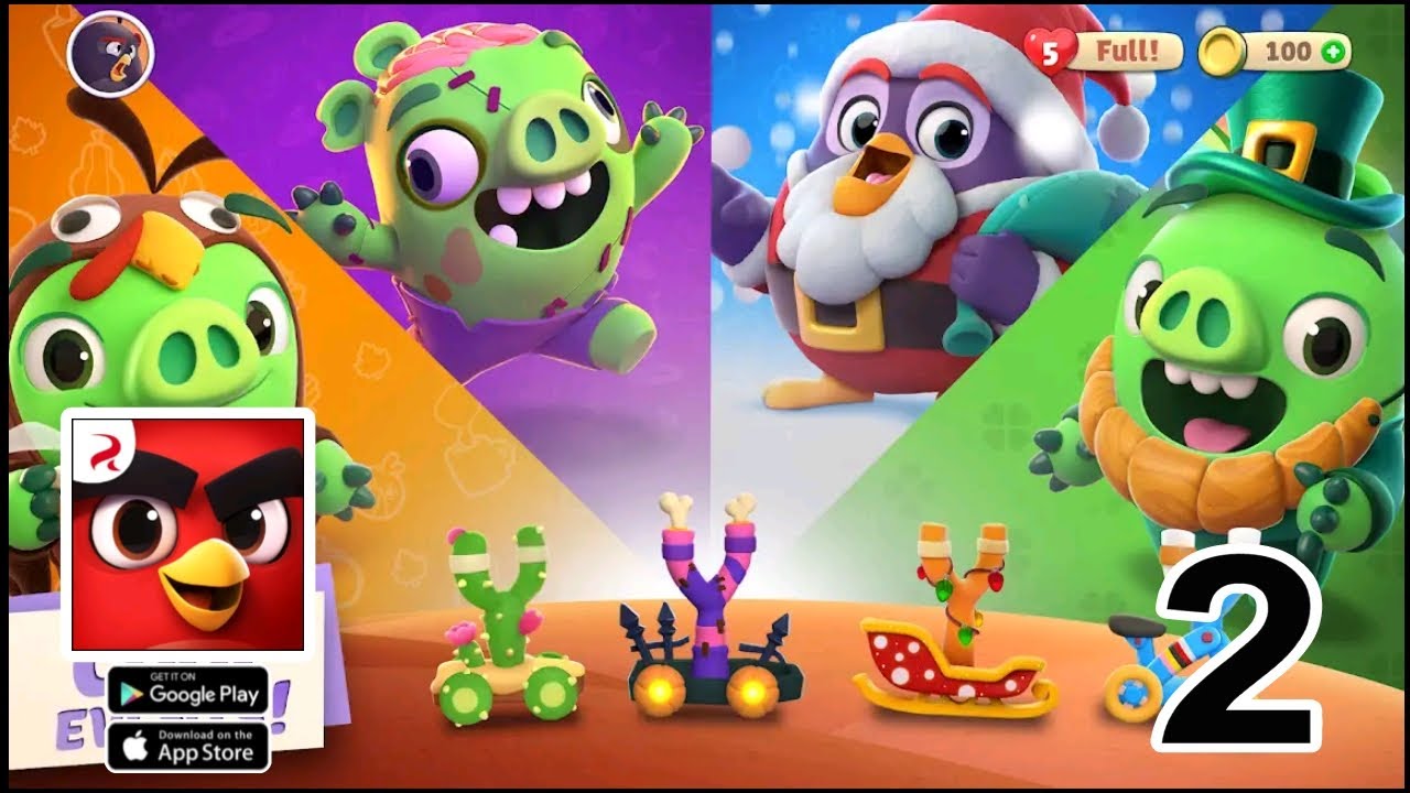 Angry Birds Journey Gameplay Part 2 Walkthrough [ Android & Ios ]