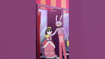 Thumbnail of Jax Rate Pomni's New Outfit (The Amazing Digital Circus Animation)