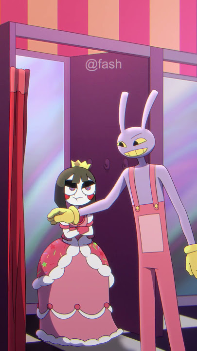 Jax Rate Pomni's New Outfit (The Amazing Digital Circus Animation)