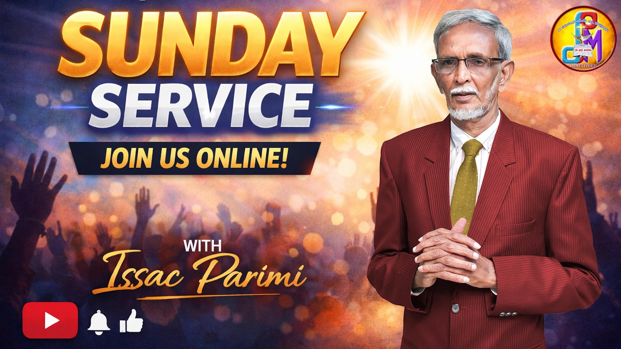 Parimi SUNDAY 1ST service //Issac parimi//Joshua parimi // DPM Ministries ...