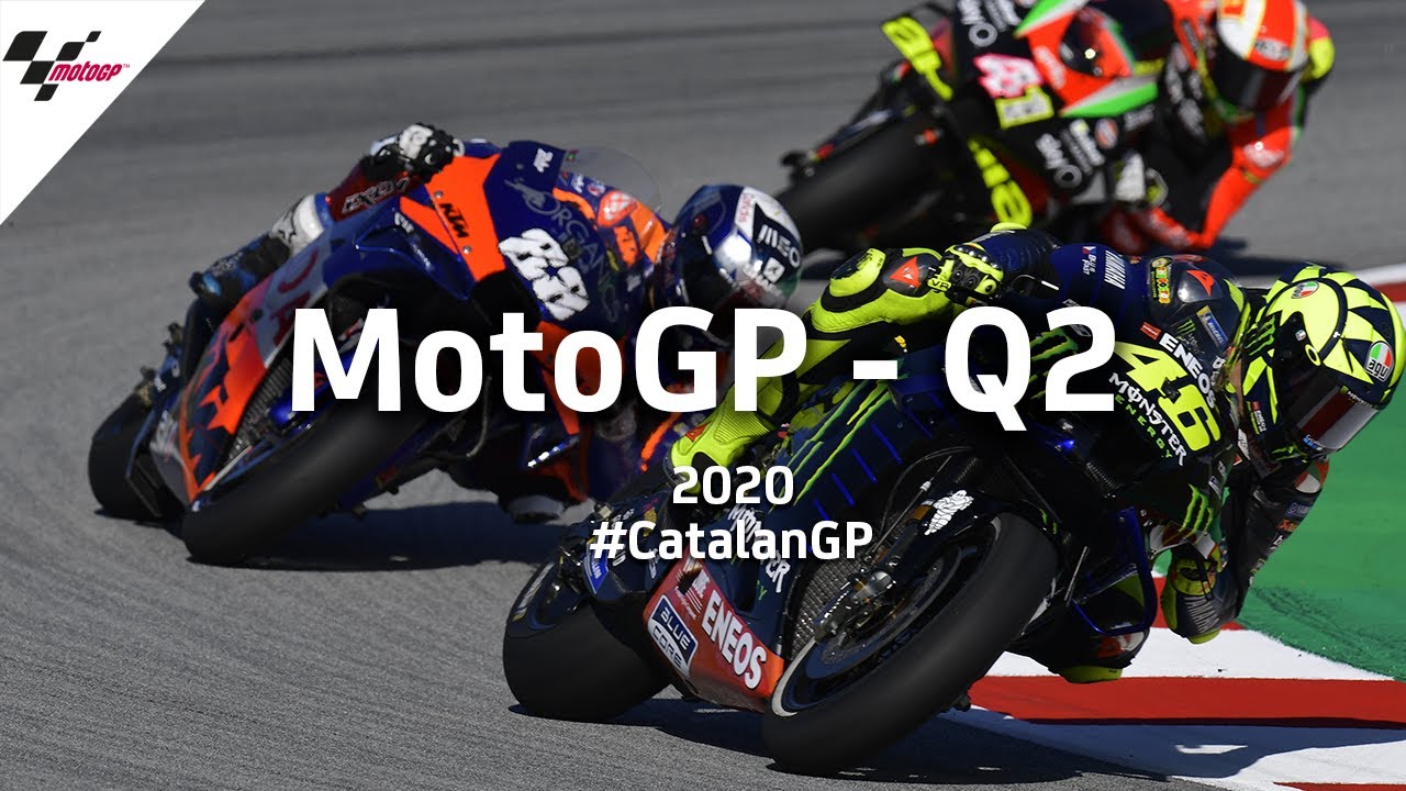 Last 5 minutes of MotoGP Q2 | 2020 #CatalanGP - YouTube