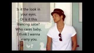 Bruno Mars - Marry You chords