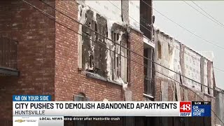 City of Huntsville seeks court order to demolish vacant Serenity Apartments