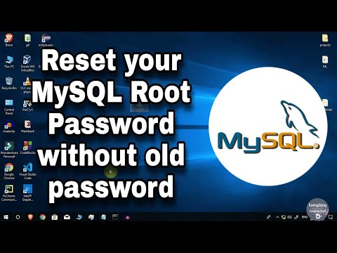 Video: Hvordan kan man ændre MySQL root-adgangskode ved hjælp af CMD?