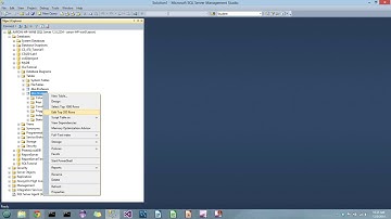 Microsoft SQL Server Introductory Tutorial