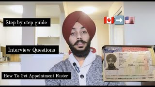 HOW TO APPLY USA TOURIST VISA FROM CANADA  FULL STEP BY STEP GUIDE .