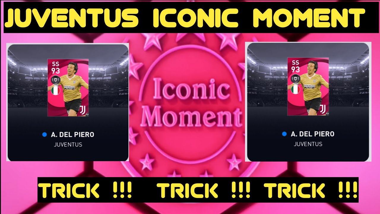 Juventus Iconic Moment Trick in PES 2021
