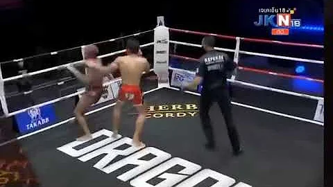 Parnpetch Padungchai  vs Anthony TFC The elbow str...