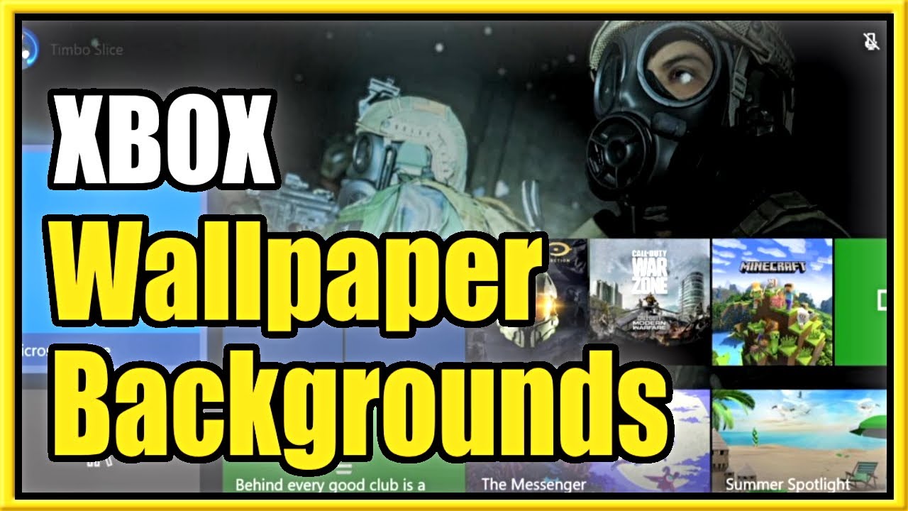How to Change Xbox One Background with Call of Duty Wallpaper! (Best Options) YouTube