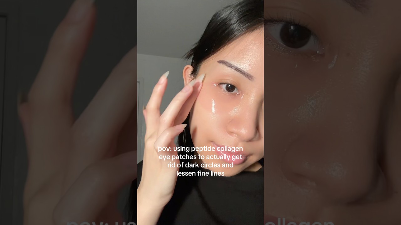 peptides for your undereyes😱👀 #koreanskincare #eyepatches #skincare