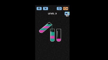 water colour sort level 3 walk through solution#gaming gamester.com