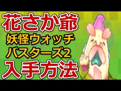 妖怪ウォッチバスターズ2 花さか爺解放 全妖怪入手方法と出現場所 Youtube